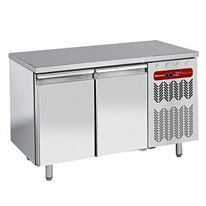 Diamond TP2B/H-R2 2 Door Stainless Steel Freezer Counter, 345 Litres