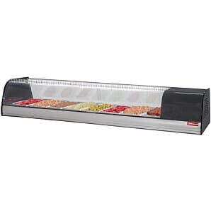 Diamond TR8-TP/R6 Refrigerated Display Case for Tapas, 8 x 1/3 GN