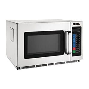 Front view of the Buffalo FB864 Programmable Commercial Microwave Oven, 1800W