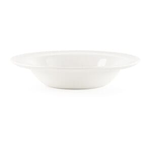 Churchill P284 Whiteware Rimmed Fruit Bowls 190ml (Pack of 24)