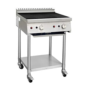 Buffalo CF382-N Freestanding Natural Gas Chargrill, 14.3kW