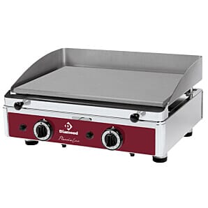 Diamond PLANCHA/2-N Smooth Top Gas Cooking Surface Hot Plate