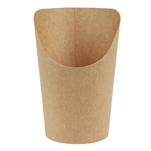 Colpac FA377 Recyclable Kraft Tortilla Wrap Scoops (Pack of 1000)