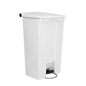 Rubbermaid Step On Pedal Bin White 87Ltr - K956