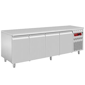 Diamond DT224/P9 4 Door Refrigerated Preparation Counter, 550 Litres