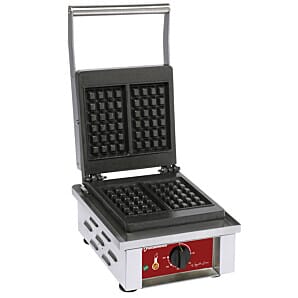 Diamond GL-4X6/N Electrical Waffle Iron, 2 Piece Capacity
