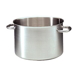 Front view of the Matfer Bourgeat K797 Excellence Boiling Pot, 17 Litres
