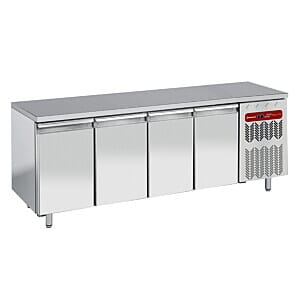 Diamond TP4B/H-R2 4 Door Stainless Steel Freezer Counter, 760 Litres
