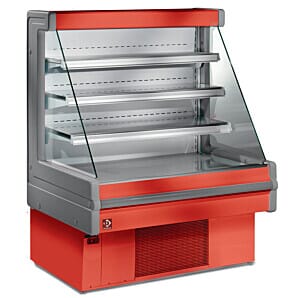 Diamond MN10B-B1/R2 Red Refrigerated Patisserie & Deli Counter, 600mm