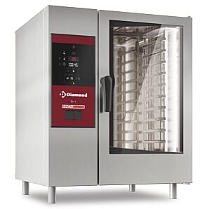 Diamond SDG/XC-10 Gas Direct Steam Convection Oven, 1.1kW