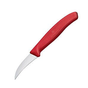Victorinox CX744 Shaping Knife Curved Blade Red 8cm