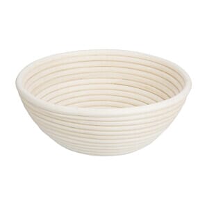 Vogue FT839 Rattan Proving Basket Round 220x80mm