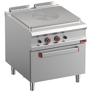 Diamond G9/TF8-N 1 Whole Plate Freestanding Gas Range Cooker on Gas Oven