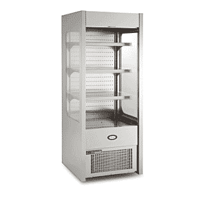 Foster FMSLIM700NG/18-143 Slimline Multideck with Nightblind and Glass End Panels, 700mm