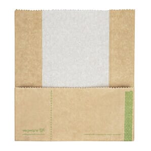 Vegware GH019 Compostable Kraft Panini Bags (Pack of 500)