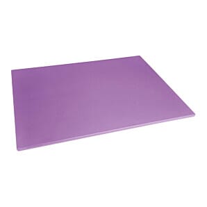 Hygiplas FX108 Hygiplas Low Density Chopping Board Purple - 600x450x10mm