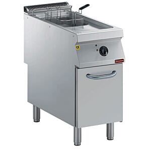 Diamond E22/F15A4-N Single Basket Freestanding Electric Fryer on Neutral Closed Cupboard, 10kW