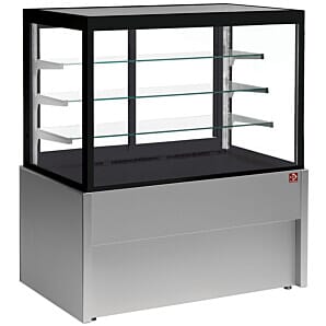 Diamond CB15V-G5/P2 Grey Patisserie Refrigerated Display Counter