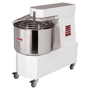 Diamond DH53/T2V-230/3- Automatic 2 Speed Spiral Mixer on Wheels, 53 Liters