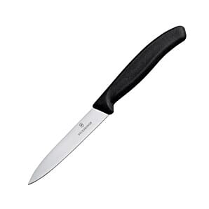 Victorinox CX743 Paring Knife Pointed Tip Black 10cm