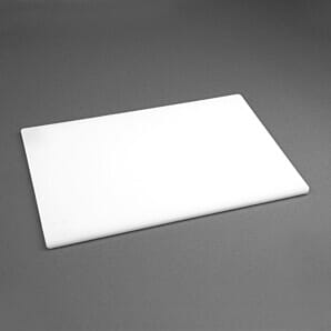 Hygiplas J252 Hygiplas Low Density White Chopping Board Standard