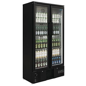 Polar G-Series Upright Back Bar Cooler with Hinged Doors 490Ltr - GJ449