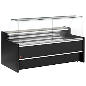 Diamond FC20/B5-VR2 Black Refrigerated Serveover Display, 2000mm