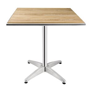 Bolero Square Ash Bistro Table Top 700mm - CG835