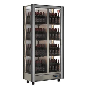 Diamond GVV-3-R2 Modulable Refrigerated Wine Cooler, 128 Wine Bottles