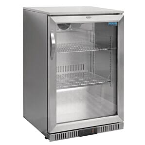 Polar G-Series Back Bar Cooler with Hinged Door Stainless Steel 138Ltr - GL007