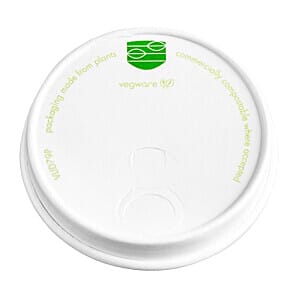 Vegware CF888 Compostable 79-Series Paper Hot Cup Lid (Pack of 1000)
