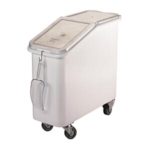 Cambro Mobile Ingredient Bin White 81Ltr - DB125
