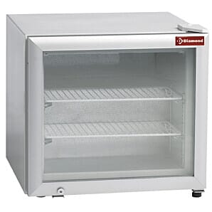 Diamond TOP50N/R2 Single Door White Countertop Display Freezer, 50 liters