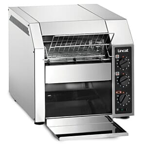 Front view of the Lincat CT1 Electric Counter-top Conveyor Toaster, 2.4kW unstocked