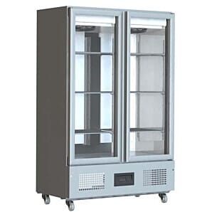 Foster Refrigeration Slimline Upright Glass Door Refrigerated Cabinet