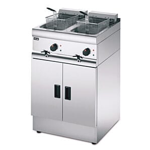 Lincat J12 Silverlink 600 Electric Free-standing Twin Tank Fryer
