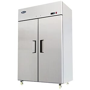 Atosa MBF8117HD Top Mounted Upright Double Door 2/1 Gastronorm Refrigerator 1300 Litres