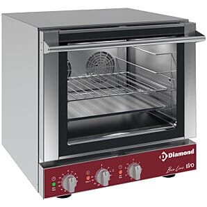 Diamond BRIO43S/X-B Electric Convection Oven and Salamander Grill, 3.6kW
