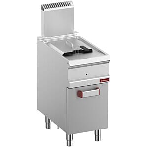 Diamond G7/F14A4-N Single Basket Freestanding Gas Fryer on Closed Cupboard