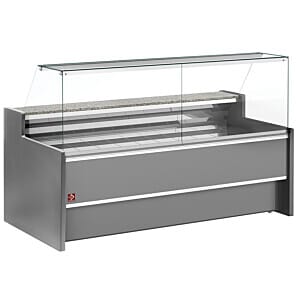 Diamond FC15/G8-VR2 Grey Refrigerated Serveover Display, 1500mm