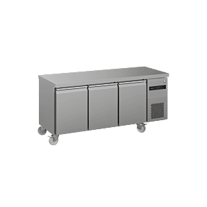 Hoshizaki ACR-180DG-LRR-RRC-C1 U 3 Door Stainless Steel Refrigerated Counter, 457 Litres