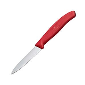 Victorinox CX748 Paring Knife Pointed Tip Red 8cm