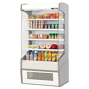 Mafirol APOLO1450 FV LC Apolo Slim Tiered Multideck Display, 1550mm