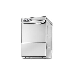 Kromo AQUA37 370mm Basket Frontloading Glasswasher, 16 Pint Capacity