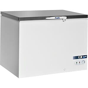 Prodis AR350SS White Chest Freezer with Stainless Steel Lid, 350 Litres