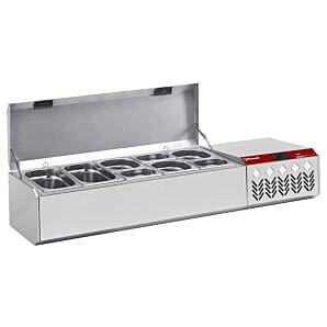 Diamond SX132G/CP9 Stainless Steel Topping Unit, 5 x 1/4 GN