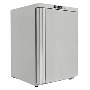 Sterling Pro Cobus SPF200S Single Door Stainless Steel Undercounter Freezer, 140 Litres