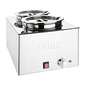 Buffalo FT695 Bain Marie with Round Pots, 1.2kW