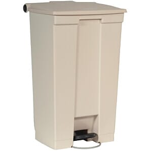 Rubbermaid Step On Pedal Bin Beige 87Ltr - L630
