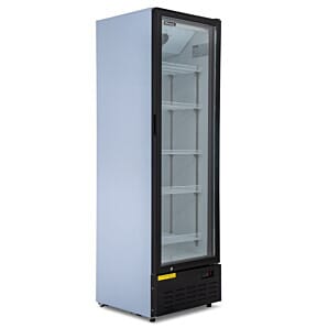 Blizzard BC350 Glass Single Door Upright Mechandiser, 350 Litres